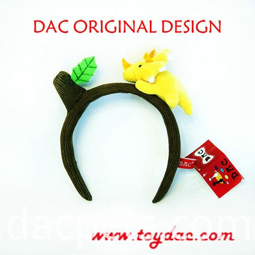 propio diseño hairband dinosaurio own design dinosaur hairband